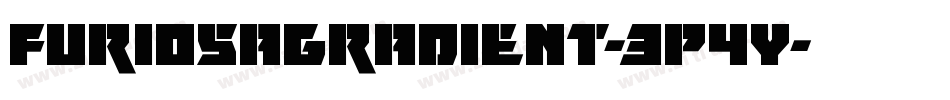 FuriosaGradient-3p4y字体转换