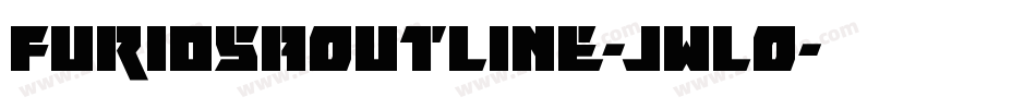 FuriosaOutline-jwlO字体转换