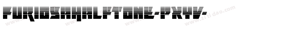 FuriosaHalftone-pXYv字体转换
