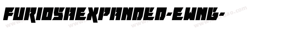 FuriosaExpanded-Ewng字体转换