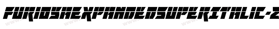 FuriosaExpandedSuperItalic-ZA0l字体转换 FuriosaExpandedSuperItalic-ZA0l字体转换