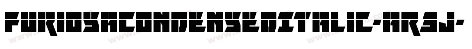 FuriosaCondensedItalic-aR3J字体转换