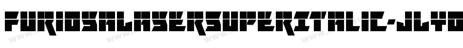 FuriosaLaserSuperItalic-JLYo字体转换 FuriosaLaserSuperItalic-JLYo字体转换