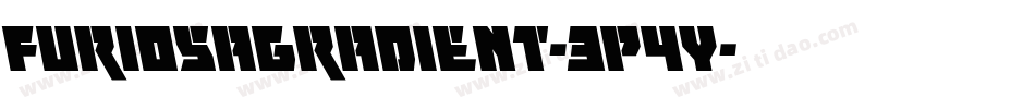FuriosaGradient-3p4y字体转换