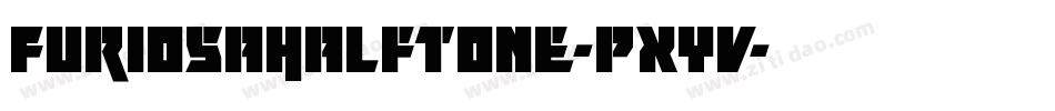 FuriosaHalftone-pXYv字体转换