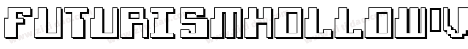 FuturismHollow-Vwxl字体转换