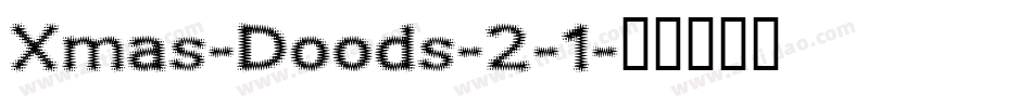 Xmas-Doods-2-1字体转换