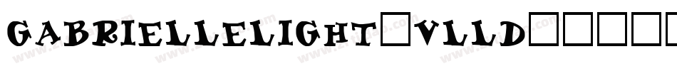 GabrielleLight-vLlD字体转换