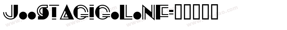 JoostAGigoloNF字体转换