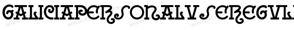 GaliciaPersonalUseRegular-3zayp字体转换