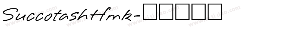 SuccotashHmk字体转换