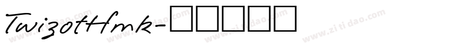TwizotHmk字体转换