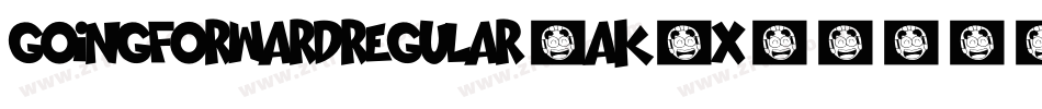 GoingForwardRegular-AK2x字体转换