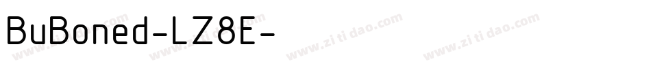 BuBoned-LZ8E字体转换