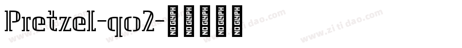 Pretzel-qo2字体转换