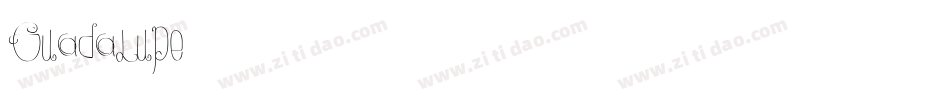Guadalupe字体转换