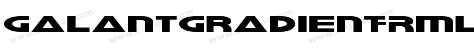 GalantGradient-Rml3字体转换