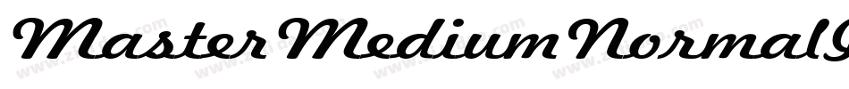MasterMediumNormalItalic-w43w字体转换