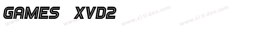 Games-XvD2字体转换