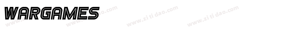 Wargames字体转换