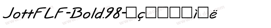 JottFLF-Bold.98字体转换