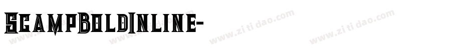 ScampBoldInline字体转换