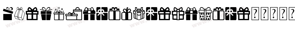 PW-Christmas-Gifts字体转换