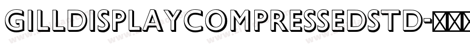 GillDisplayCompressedStd字体转换