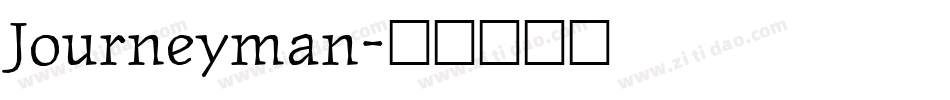 Journeyman字体转换