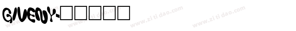GIVENY字体转换