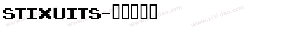 StiXuits字体转换
