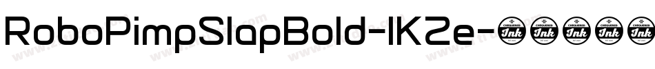 RoboPimpSlapBold-lKZe字体转换