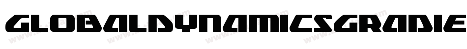 GlobalDynamicsGradientItal-omjB字体转换