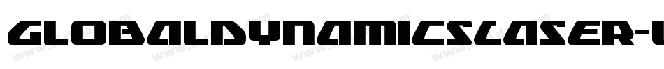 GlobalDynamicsLaser-W3KV字体转换 GlobalDynamicsLaser-W3KV字体转换