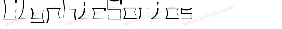 GlyphicSeries字体转换
