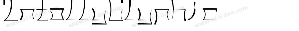 TotallyGlyphic字体转换