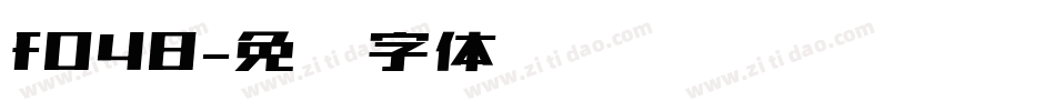 f048字体转换