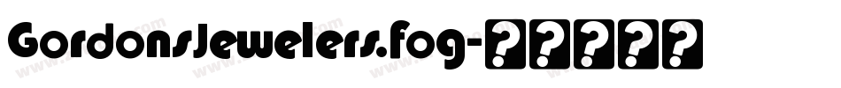 GordonsJewelers.fog字体转换