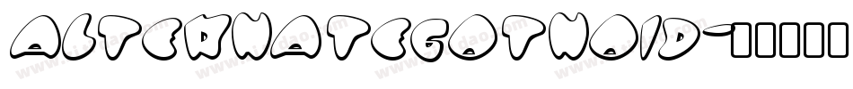 AlternateGotNo1D字体转换