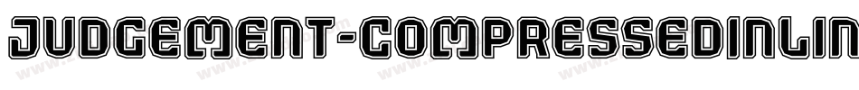 Judgement-CompressedInline字体转换