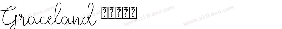 Graceland字体转换