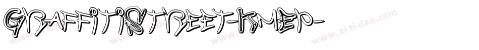 GraffitiStreet-KmEp字体转换