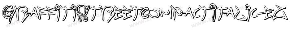 GraffitiStreetCompactItalic-ez5m字体转换 GraffitiStreetCompactItalic-ez5m字体转换