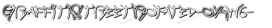 GraffitiStreetRotated-OXw6字体转换
