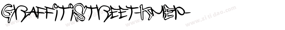 GraffitiStreet-KmEp字体转换