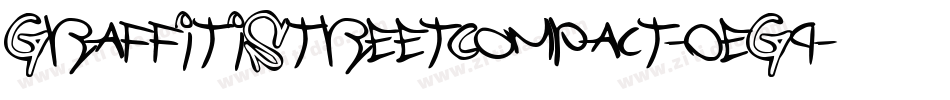 GraffitiStreetCompact-0eG9字体转换