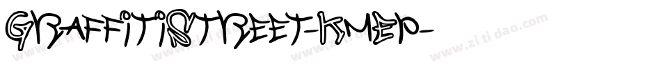 GraffitiStreet-KmEp字体转换