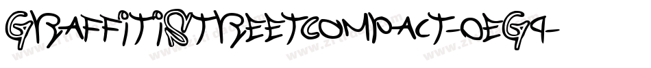 GraffitiStreetCompact-0eG9字体转换