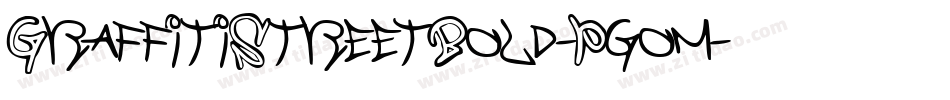 GraffitiStreetBold-Pgom字体转换 GraffitiStreetBold-Pgom字体转换