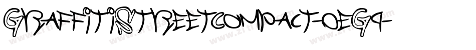 GraffitiStreetCompact-0eG9字体转换